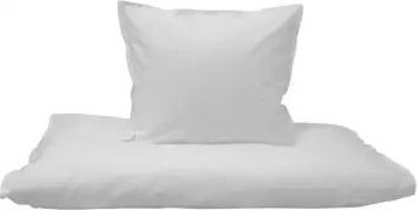 Grå juniorsengetøy - 100x140 cm - Sengesett i grå junior - 100% økologisk bomull -