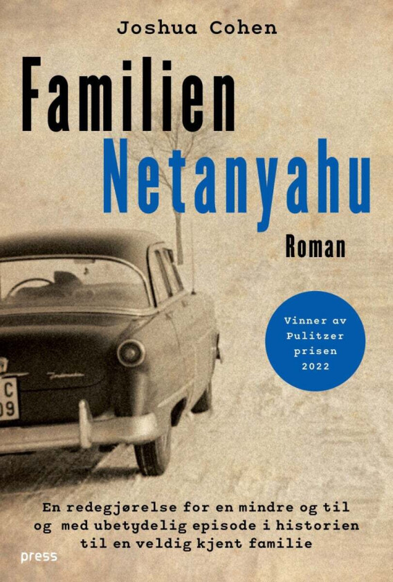 Familien Netanyahu Av Joshua Cohen - Personlig Signert