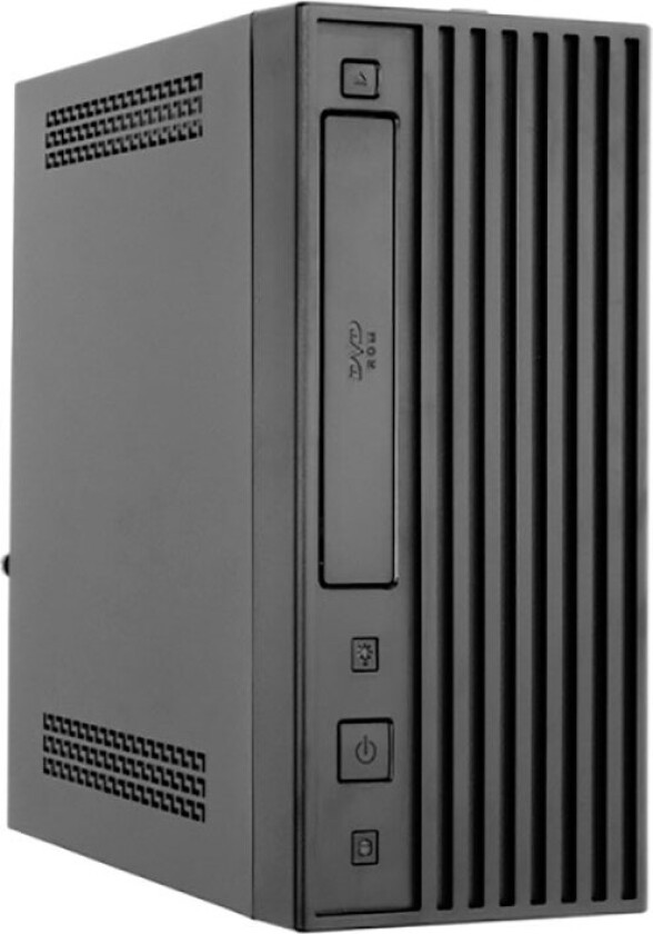UNI Series BT-02B - Tower - mini-ITX 250 watt - svart - USB/lyd