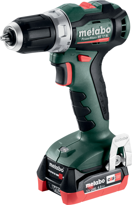 PowerMaxx BS 12 BL 2x 4,0Ah