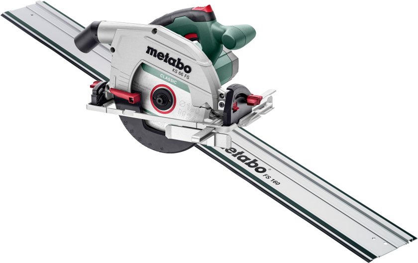 Set KS 66 FS + FS 160 Håndholdt rundsav 190 mm 1500 W