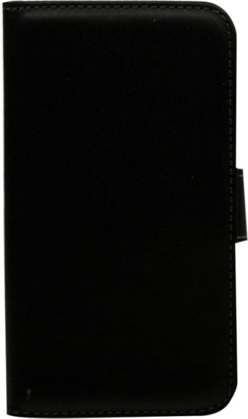 iPhone 6/6s PLUS Wallet Black Leather Look Fits 2 Cards