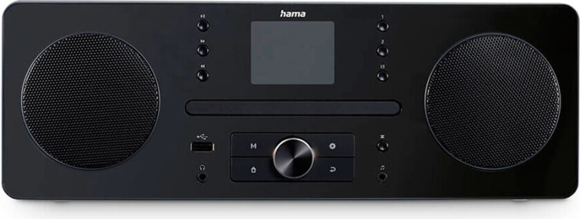 Radio FM/DAB+/CD/BT DR1560CBT Black - Svart