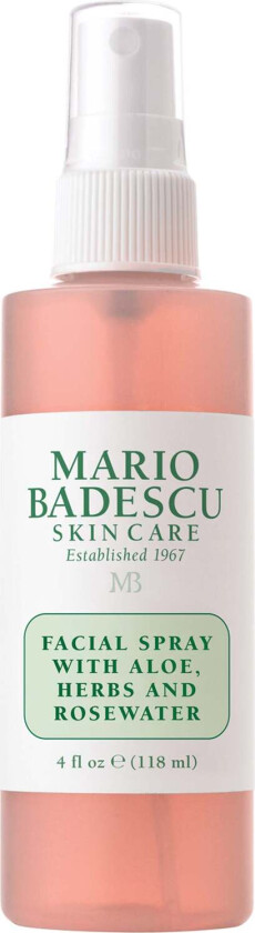 Facial Spray W/ Aloe, Herbs & Rose 118 ml