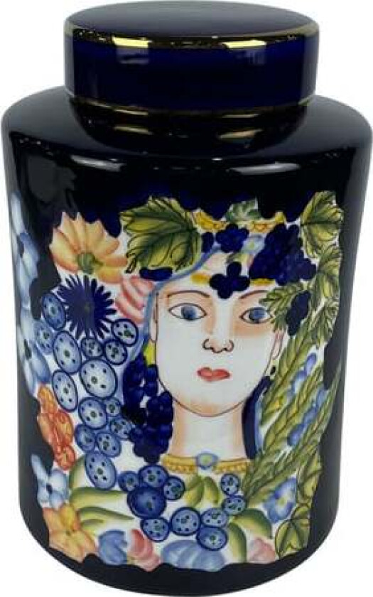 Vase DKD Home Decor Porcelain Black Shabby Chic (21 x 21 x 31 cm)