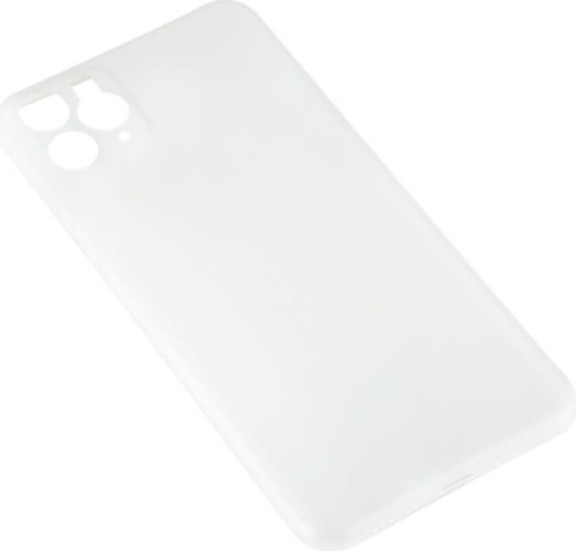 Phone Case Ultra Slim White - iPhone 11 Pro Max