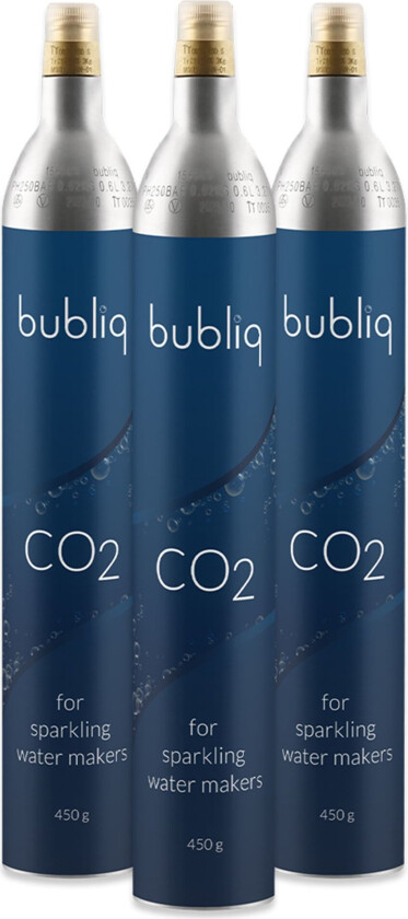 3 x CO2 cylinder 450 g