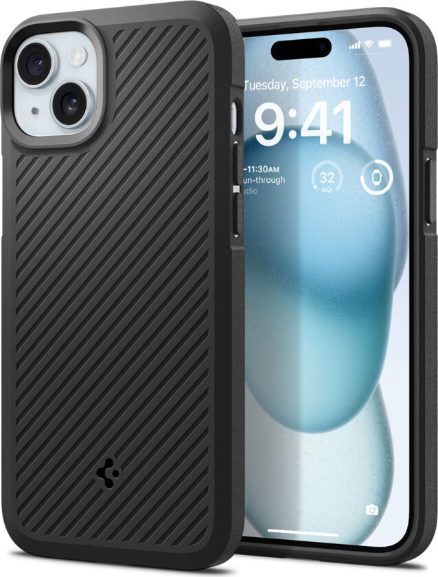 ACS06479, Etui, Apple, iPhone 15, 15,5 cm (6.12"), Sort