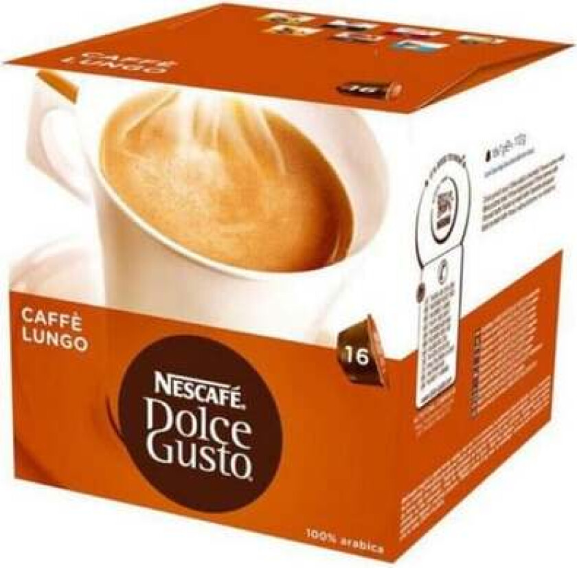 Kaffekapsler Nescafé Dolce Gusto 98423 Lungo (16 uds)