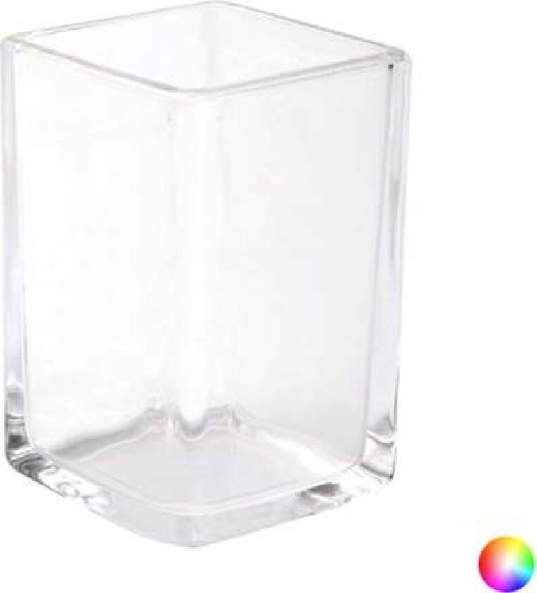 Tannbørsteholder Glass (6,5 x 10 x 6,5 cm)