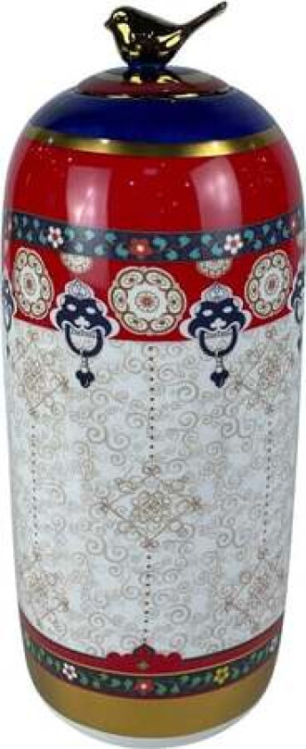 Vase DKD Home Decor Porcelain Shabby Chic (18 x 18 x 42 cm)