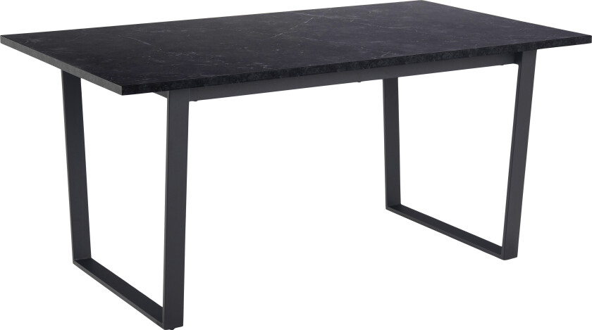 Amble spisebord svart marmor print.