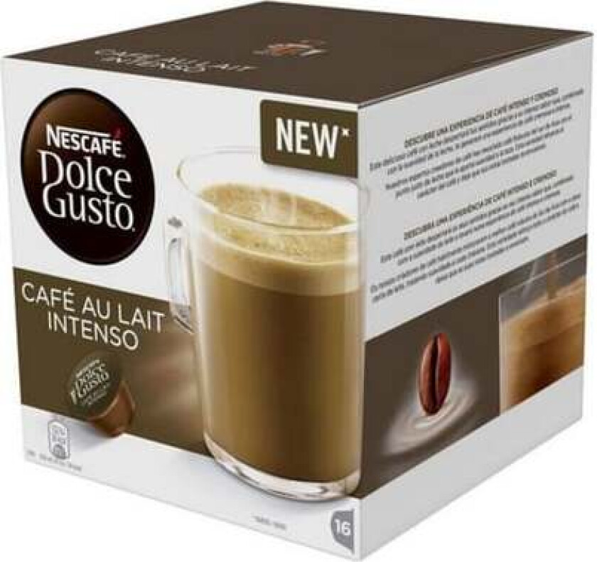 Kaffekapsler Nescafé Dolce Gusto 48116 Café Au Lait Intenso (16 uds)