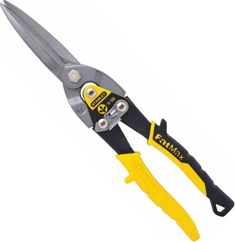 Metallsaks Stanley Gul Ridegressklipper Legering