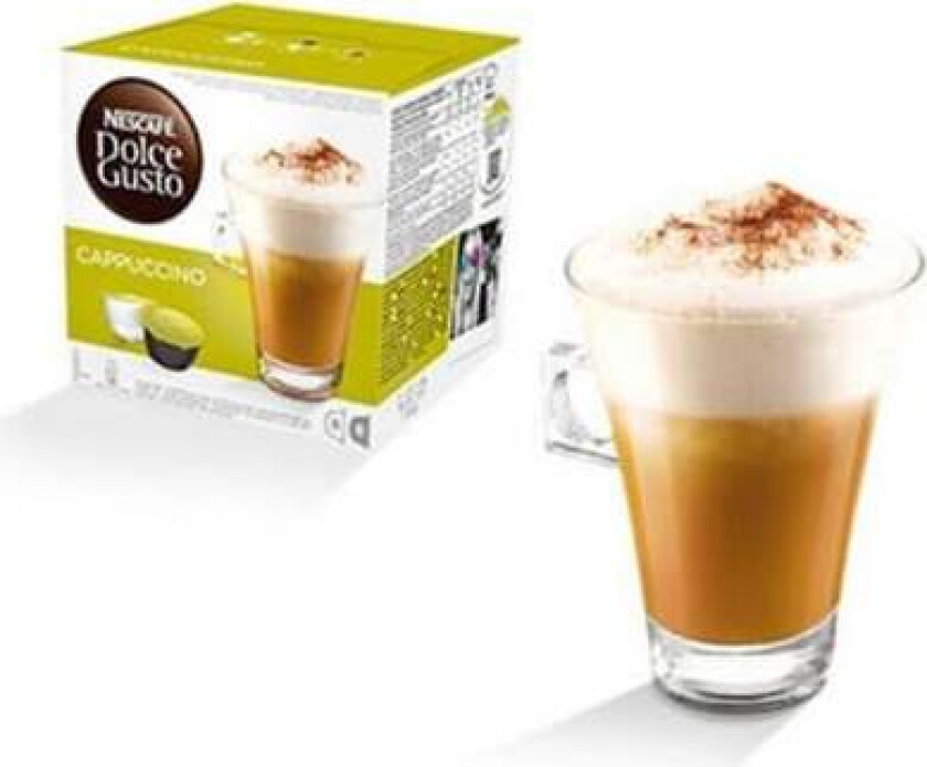 Kaffekapsler Nescafé Dolce Gusto 98492 Cappuccino (16 enheter)