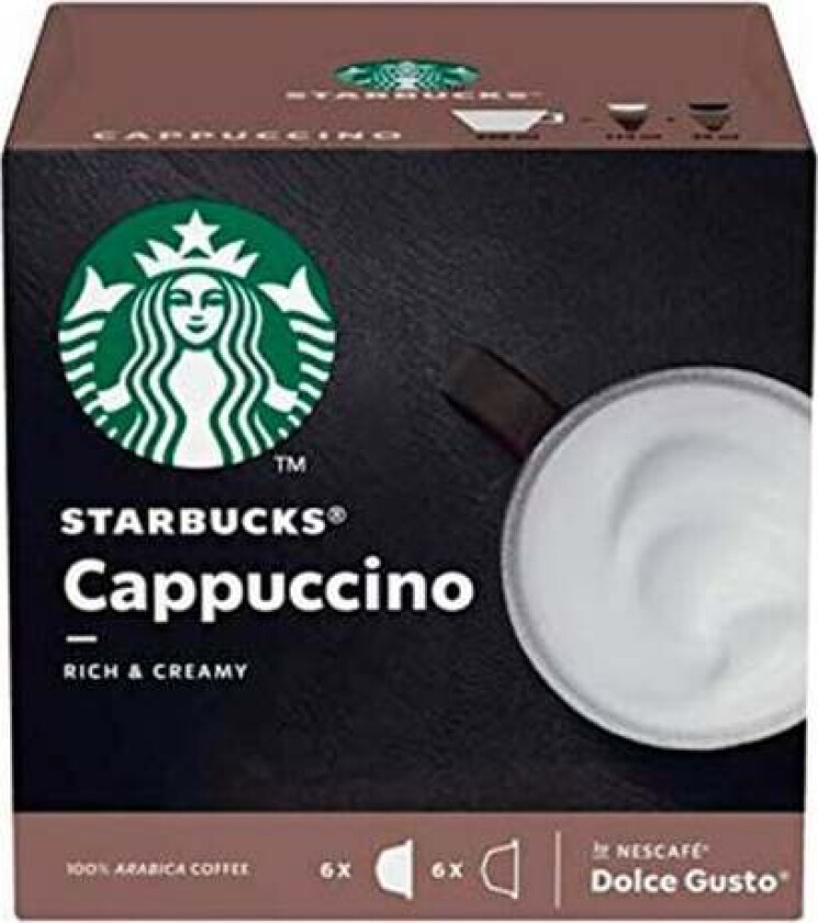 Kaffekapsler Starbucks Cappuccino