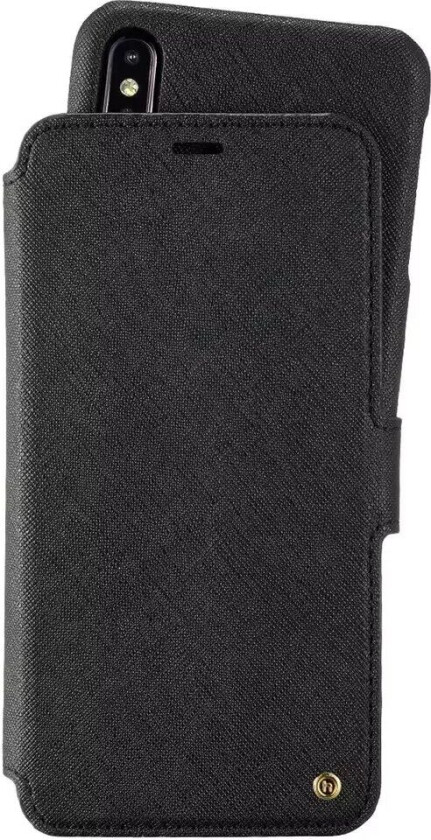 Holdit iPhone XS Max Wallet Magnet Deksel - Stockholm Svart