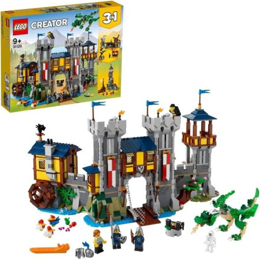 Lego Creator 3-i-1 31120 middelalderslott