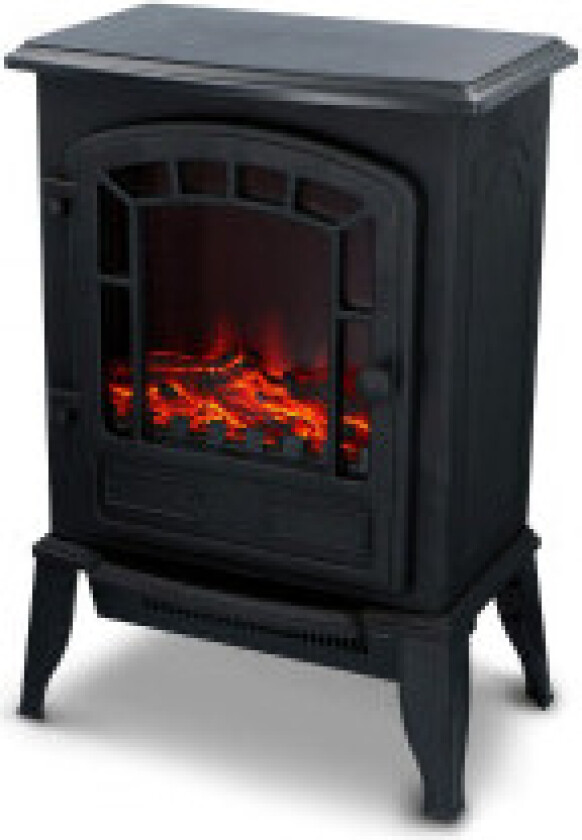 Dekorativ og elektrisk peis for vegg Classic Fire Torino Black 2000 W