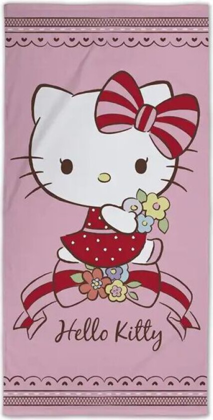Badehåndkle - Hello Kitty - 70x140cm