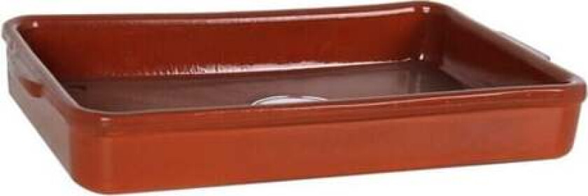 Serveringsfat Azofra rektangulær brun (27 x 17 x 4 cm)