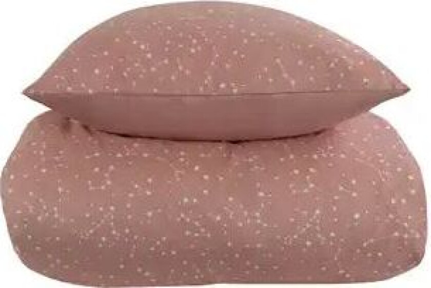 Sengesett 240x220 - Kingsize sengetøy - 100% bomull - Zodiac peach -