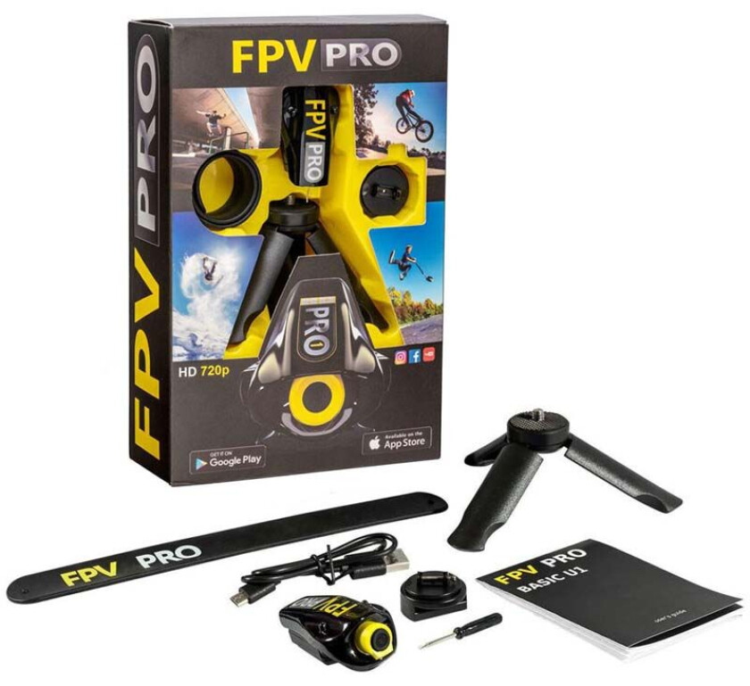 Fpv-Pro Actionkamera Med Hd Oppløsning
