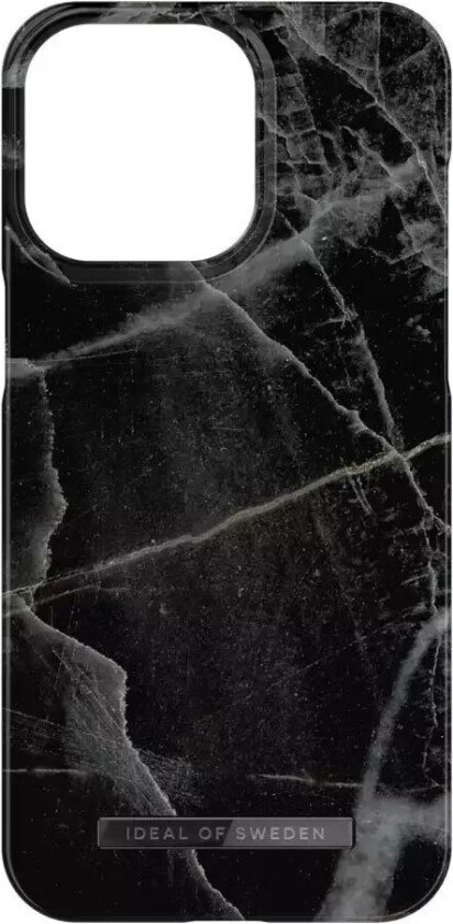 iDeal Of Sweden iPhone 15 Pro Max Fashion Deksel - MagSafe-Kompatibel - Black Thunder Marble