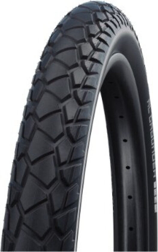 SCHWALBE Al Grounder Non folding tire (60-622) Black/black, ADDIX, RaceGuard, PSI max:54 PSI, Yes, Construction: DD,