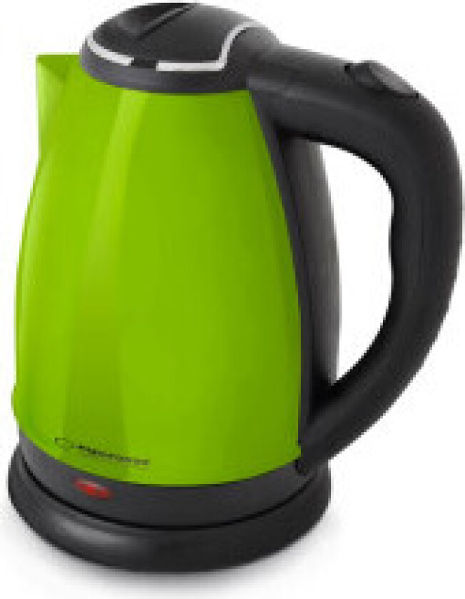 Vannkoker Esperanza EKK113G Svart Grønn plastikk, inoksiderbar 1800 W 1,8 L