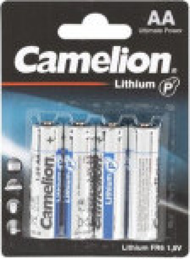 Litium Aa / Lr6 1,5V-2900Mah