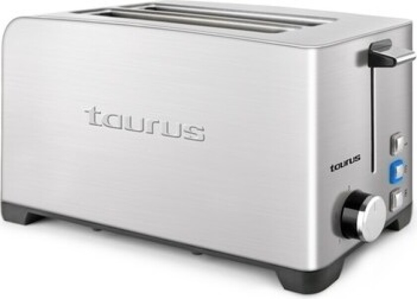 Brødrister Taurus 960641000 2R 1400W Rustfritt stål Stål 1400 W