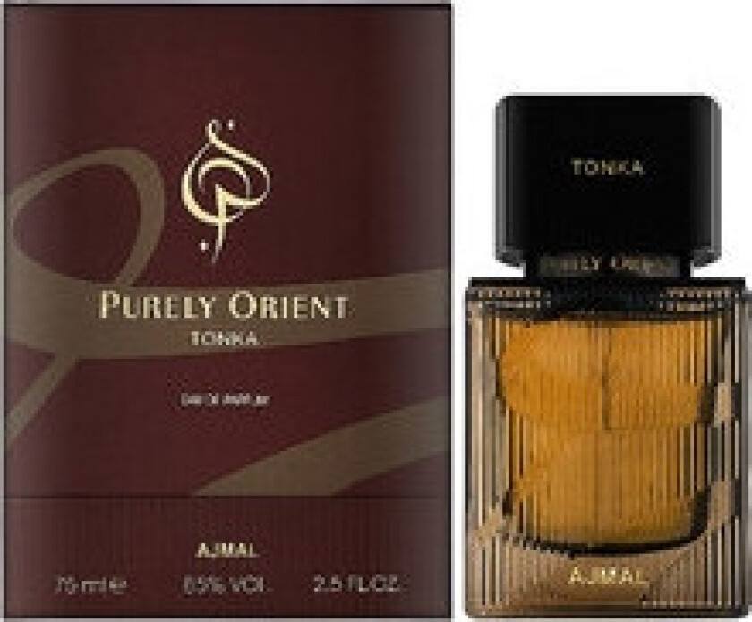 Unisex parfyme Ajmal EDP Purely Orient Tonka 75 ml