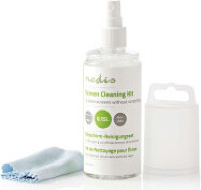 Screen Cleaner Sprøyte 150 ml Bærbar Datamaskin / Smarttelefon / Tablett / TV Skjerm Visker inkludert