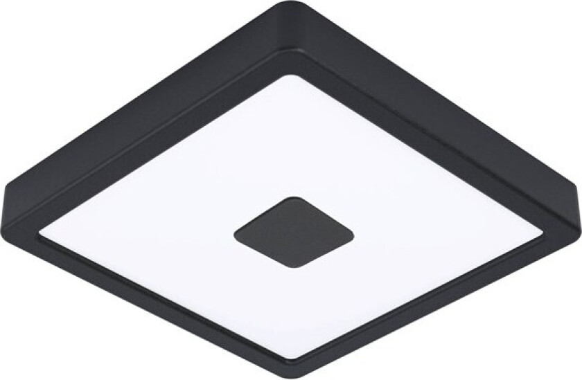 Iphias 2, LED, Ikke-utskiftbare pærer, 3000 K, 2000 lm, IP44, Sort, Hvit