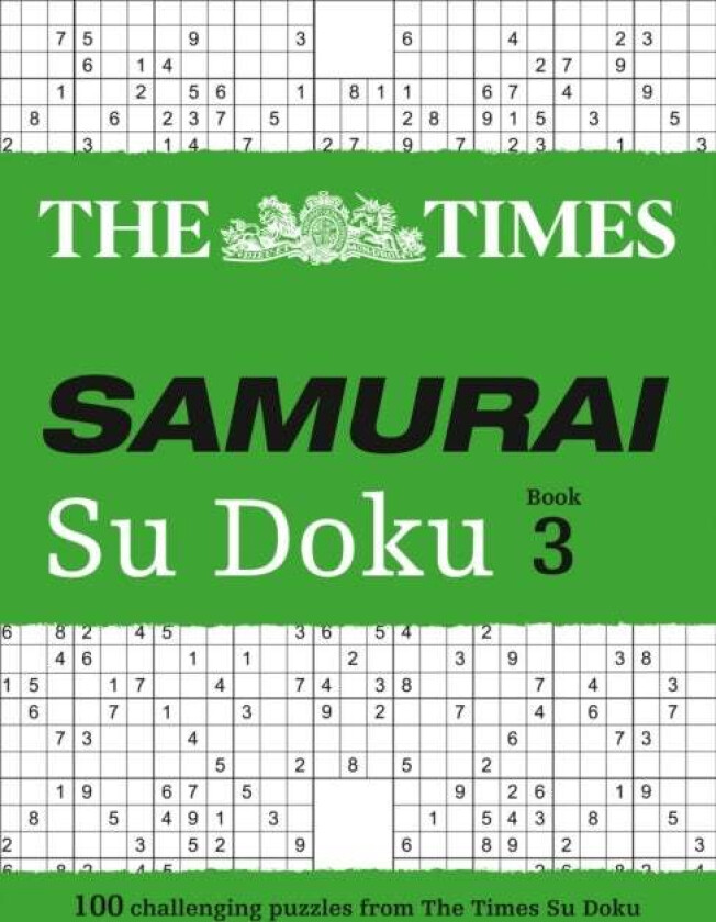 The Times Samurai Su Doku 3 Av The Times Mind Games