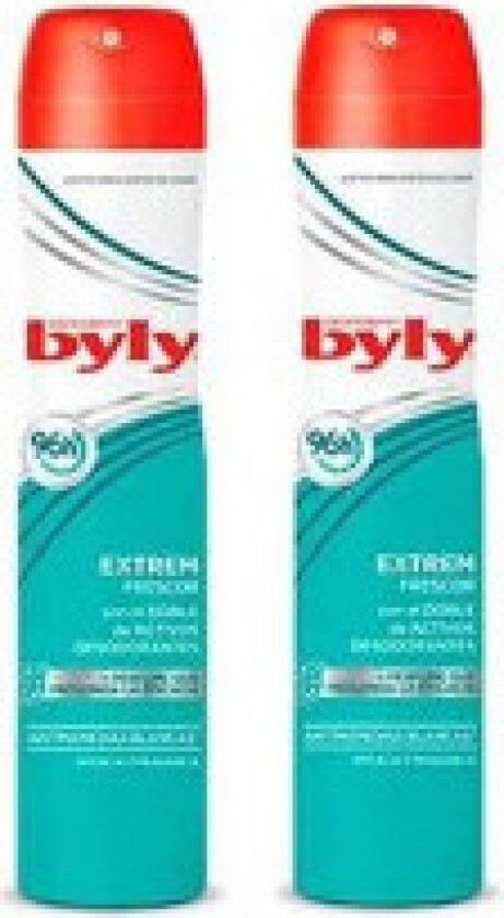 Usynlig Anti-Plagg Deodorant Extrem Byly (2 uds)