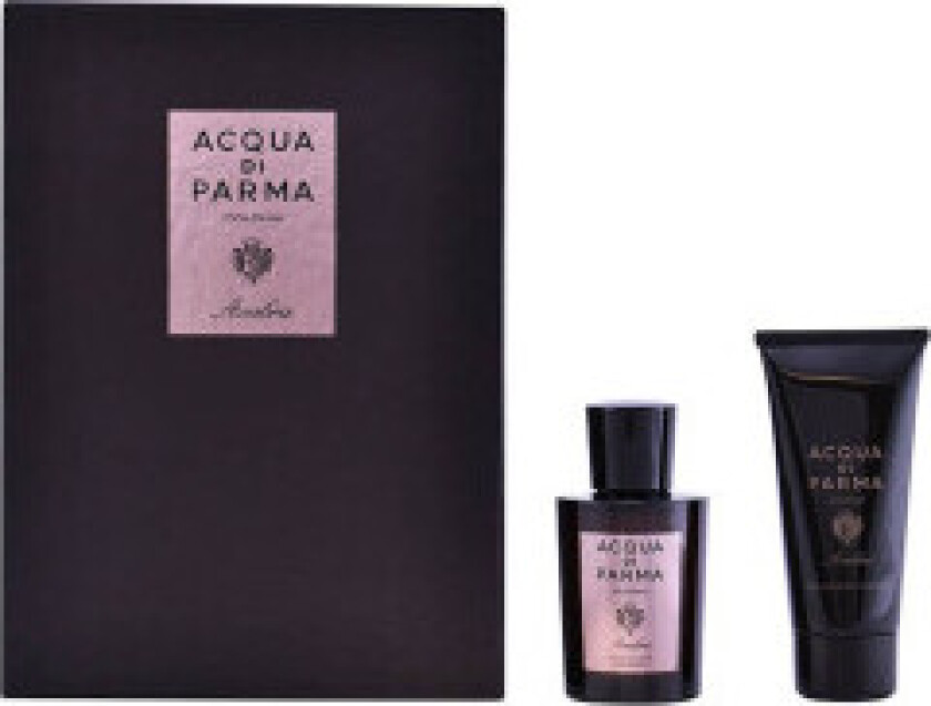 Sett herre parfyme Colonia Ambra Acqua Di Parma 2523646 EDC 2 Deler (2 pcs)