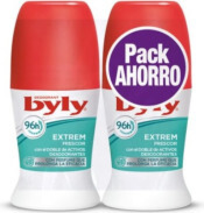 Roll-on deodorant Extrem Frescor Byly (2 x 50 ml)