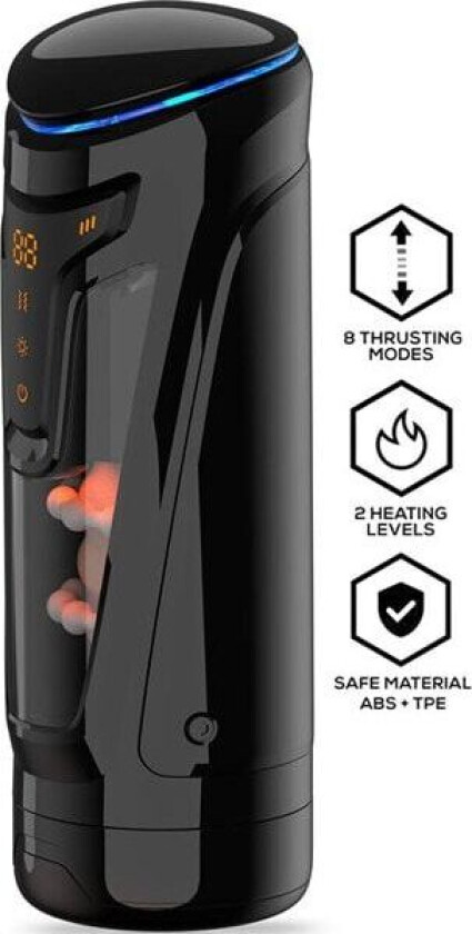 Conor Masturbator With Thrusting, Vibration & Heat Automatisk masturbatr