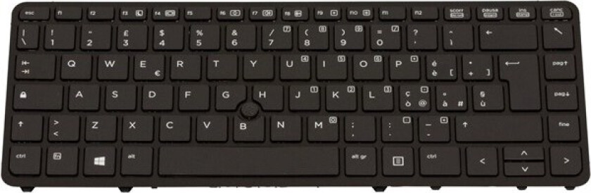 I Keyboard w/PT Stick-ITL - Tastatur - Italiensk - Svart