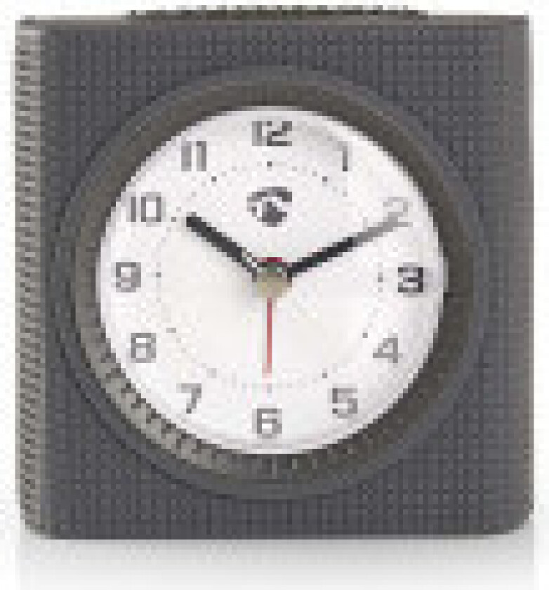 Analog Desk Alarm Clock   slumrefunksjon   Bakgrunnsbelysning   Grå / Hvit