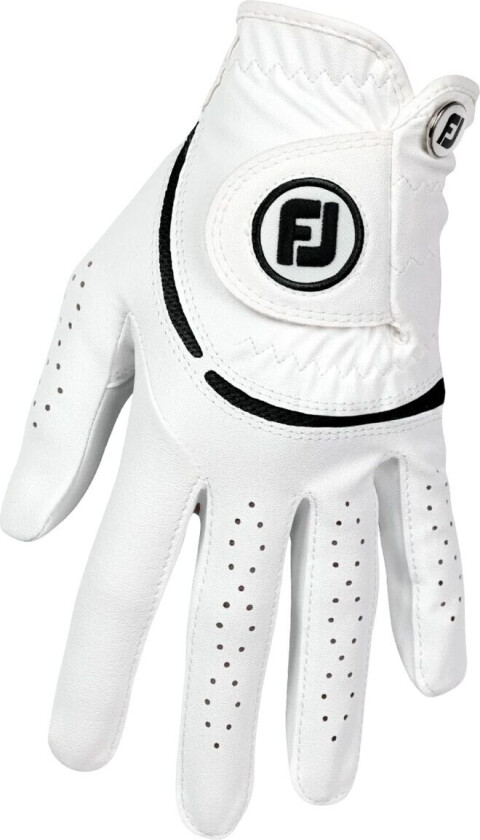 Footjoy Weathersof 2-Pack LLH, golfhanske, dame White