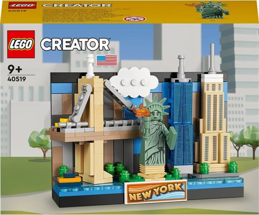 Lego - Postkarte aus New York