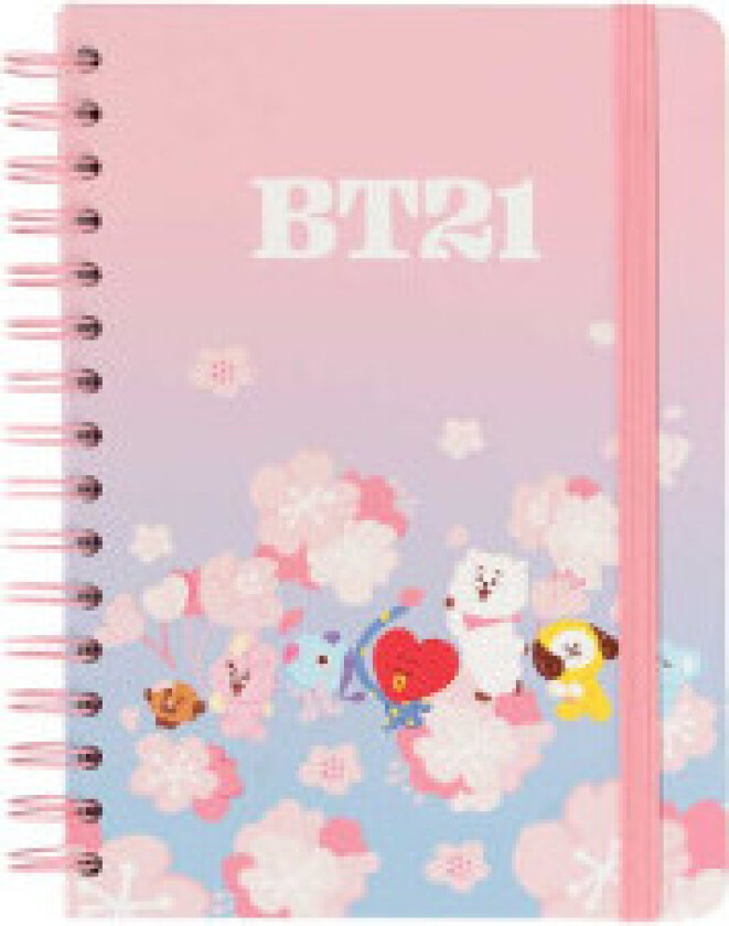 Line Friends BT21 - Notatbok / notatbok A5