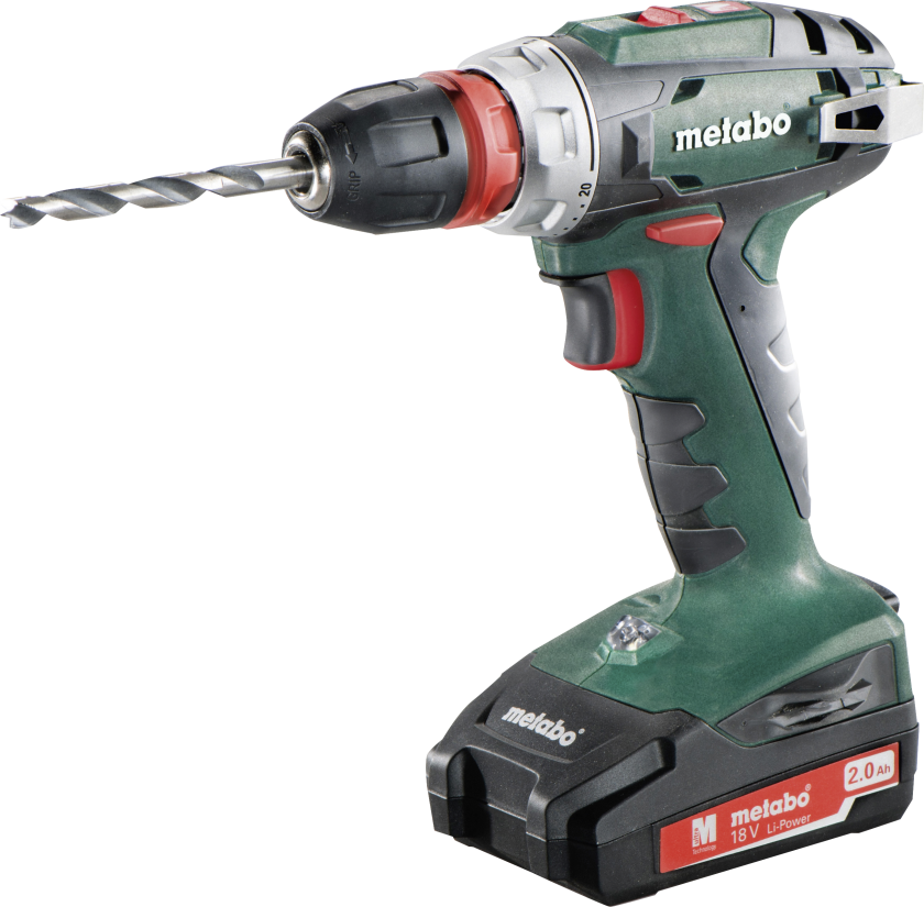 Bilde av BS 18 Quick - Drill/driver - trådløs - 2 hastigheter - nøkkelfri borhylse 10 mm - 48 N·m - 2 batterier - 18 V