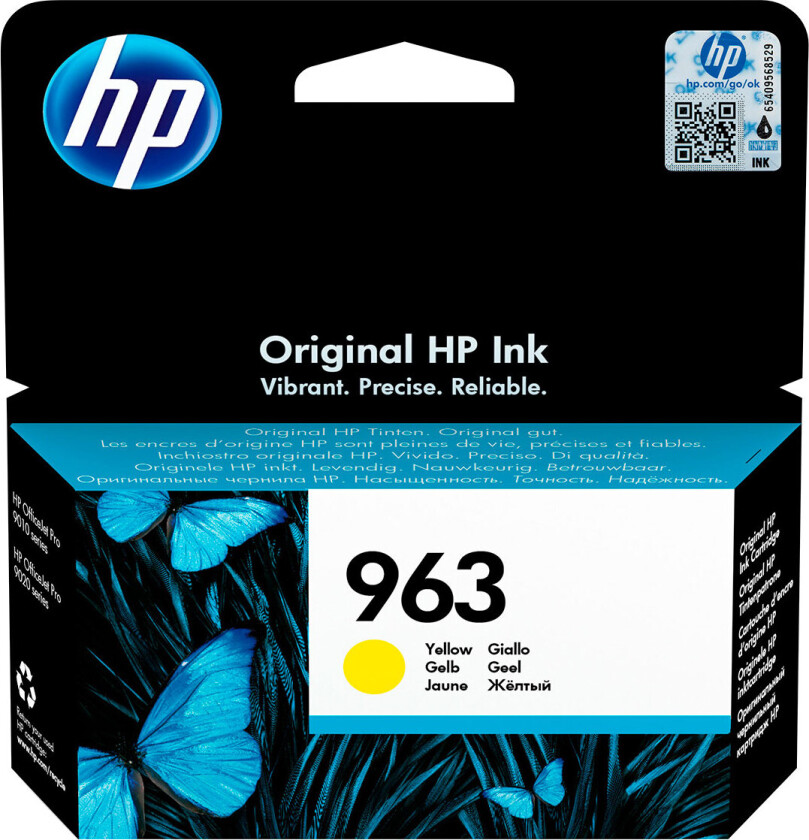 Originale Blekkpatroner HP 3JA25AE Gul