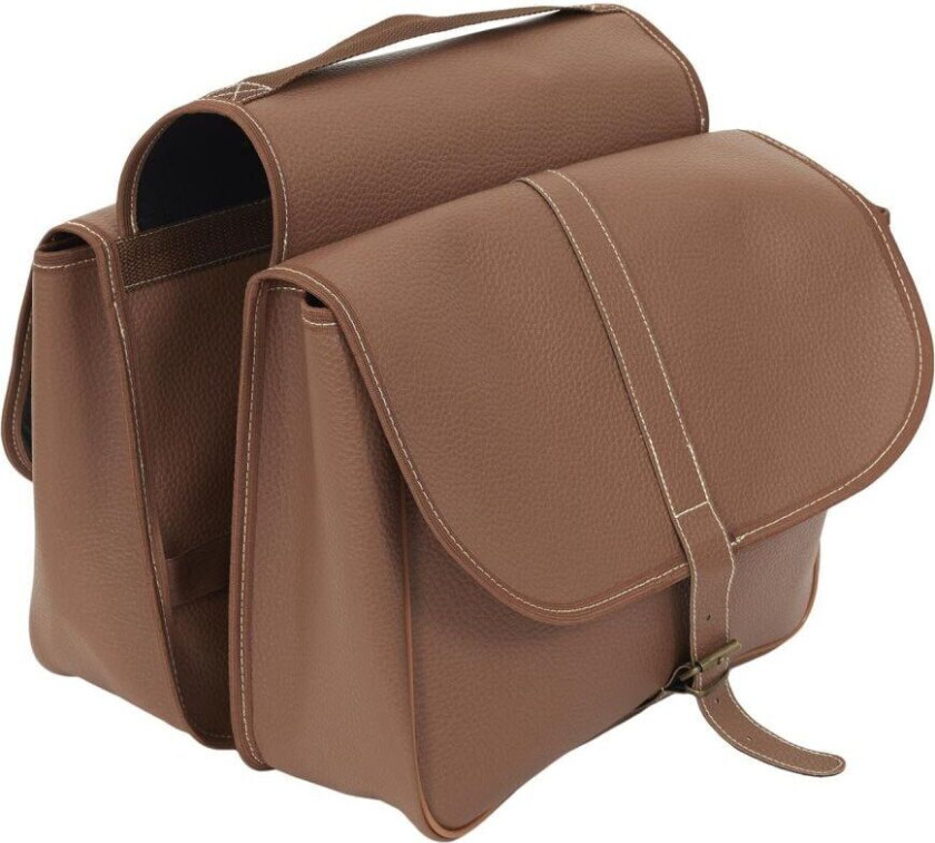 Bilde av Dobbel sykkelveske i kunstskinn