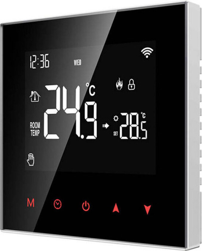 ZWT100 Smart Termostat Vannvarmer 3A ZigBee TUYA