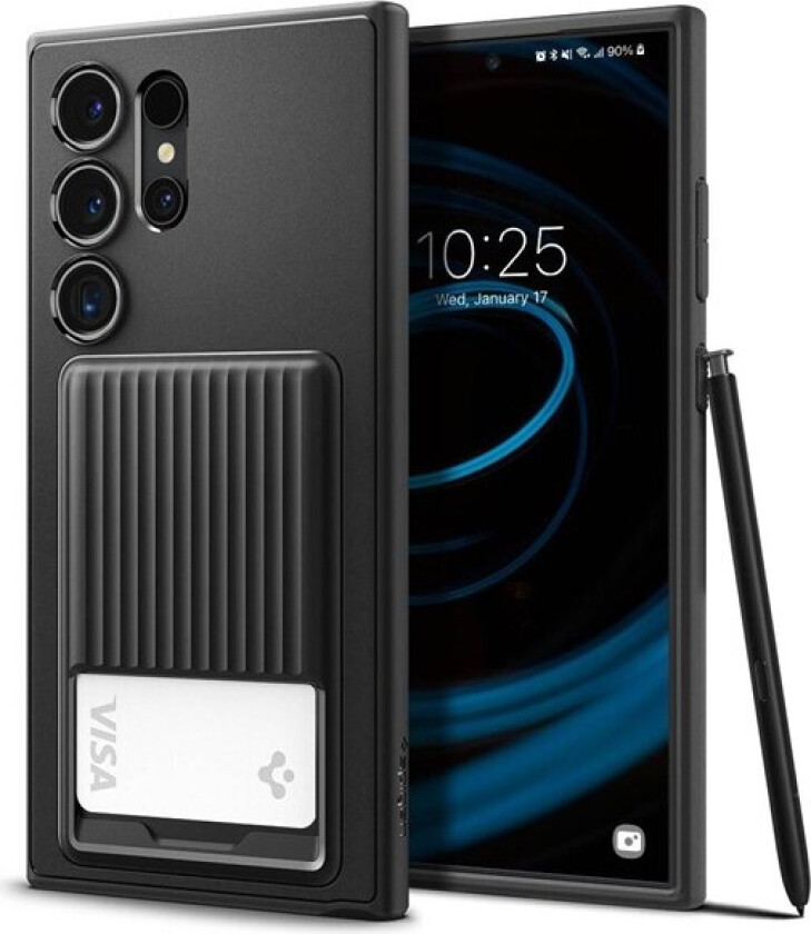 Liquid Slot, matte black - Samsung Galaxy S24 Ultra